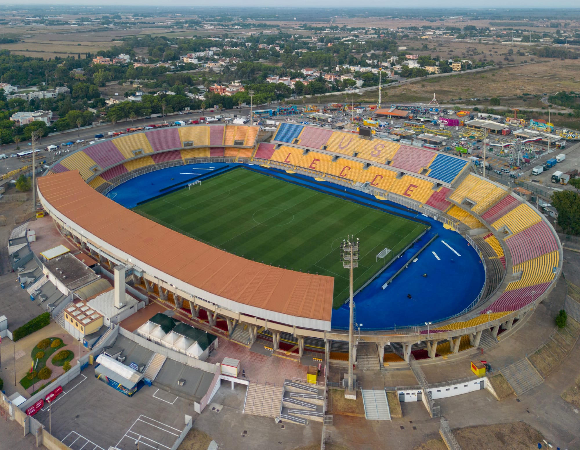 Stadio Via del Mare home of US Lecce in Italy - The best football city breaks in Europe for an obscure weekend