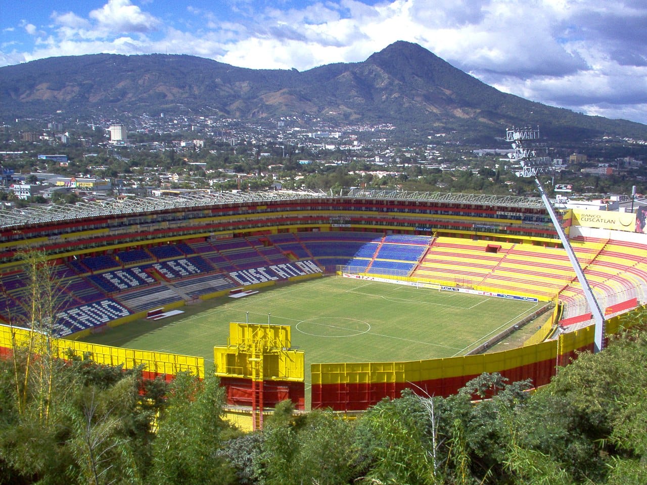 Estadio Cuscatlán in San Salvador is one of the 50 Best Football Stadiums in the World to Visit Before You Turn 50 Years Old