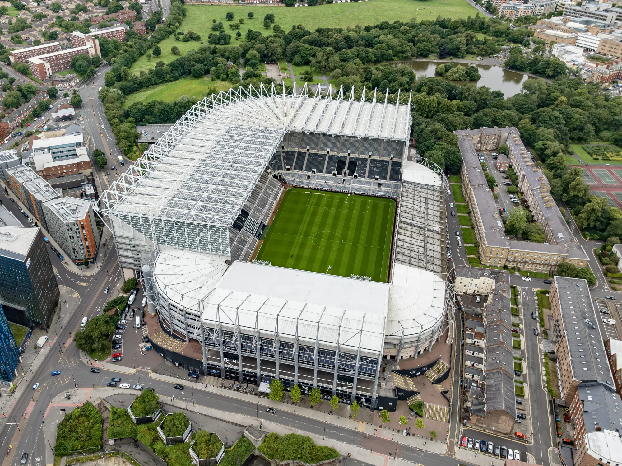 St. James' Park in Newcastle is one of the 50 Best Football Stadiums in the World to Visit Before You Turn 50 Years Old