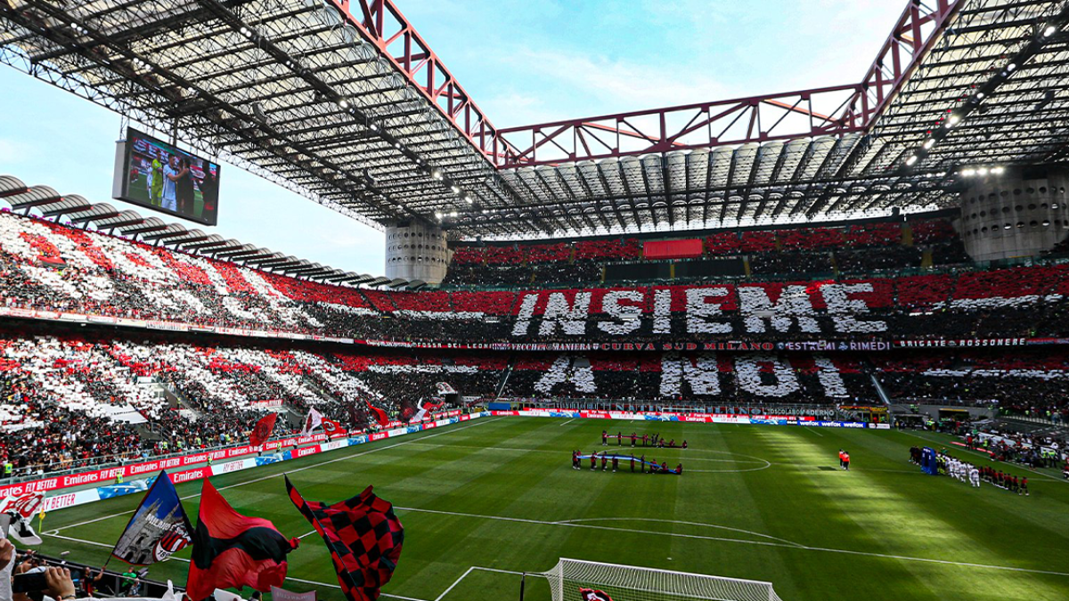 San Siro home of AC Milan and Inter Milan is one of the 50 Best Football Stadiums in the World to Visit Before You Turn 50 Years Old