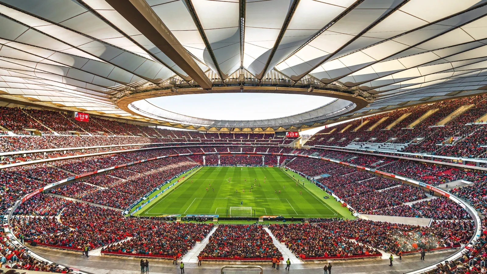 Wanda Metropolitano of Atletico Madrid in Madrid is one of the 50 Best Football Stadiums in the World to Visit Before You Turn 50 Years Old