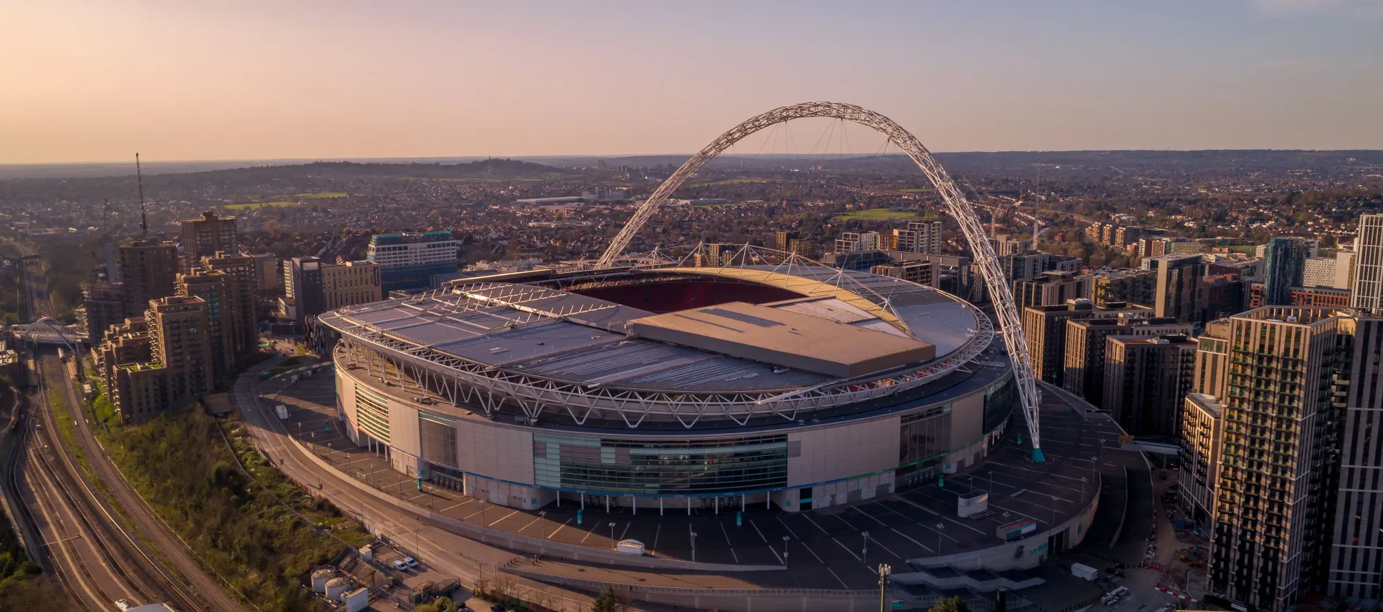 Wembley Stadium London, England is one of the 50 Best Football Stadiums in the World to Visit Before You Turn 50 Years Old