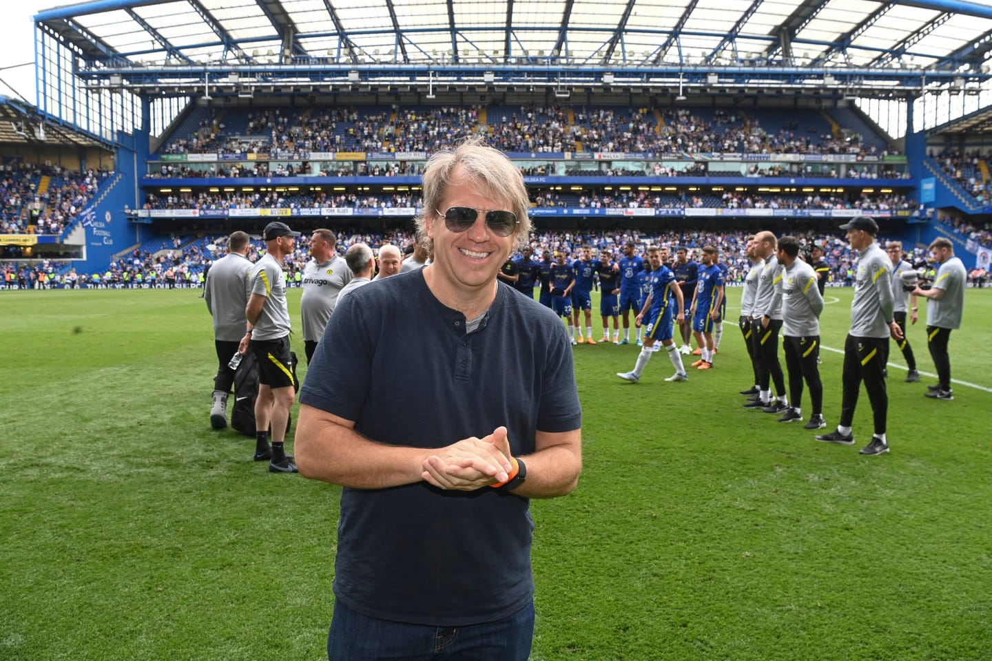 Chelsea's American owners Todd Boelhy & Clearlake Capital 