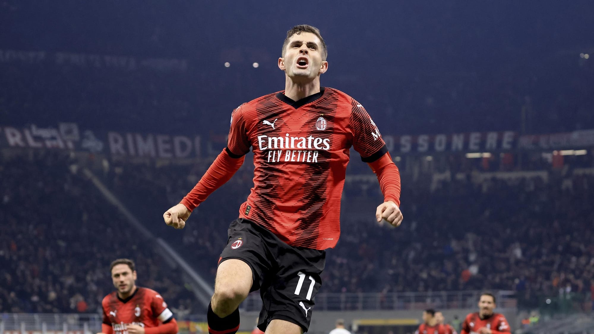 Christian Pulisic plays for AC Milan in Serie A who are American-owned 