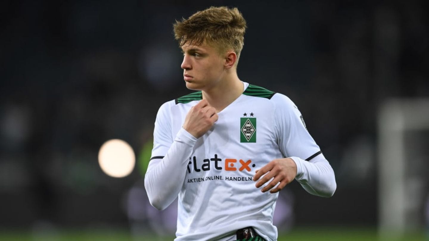  Luca Netz of Borussia Monchengladbach FM24