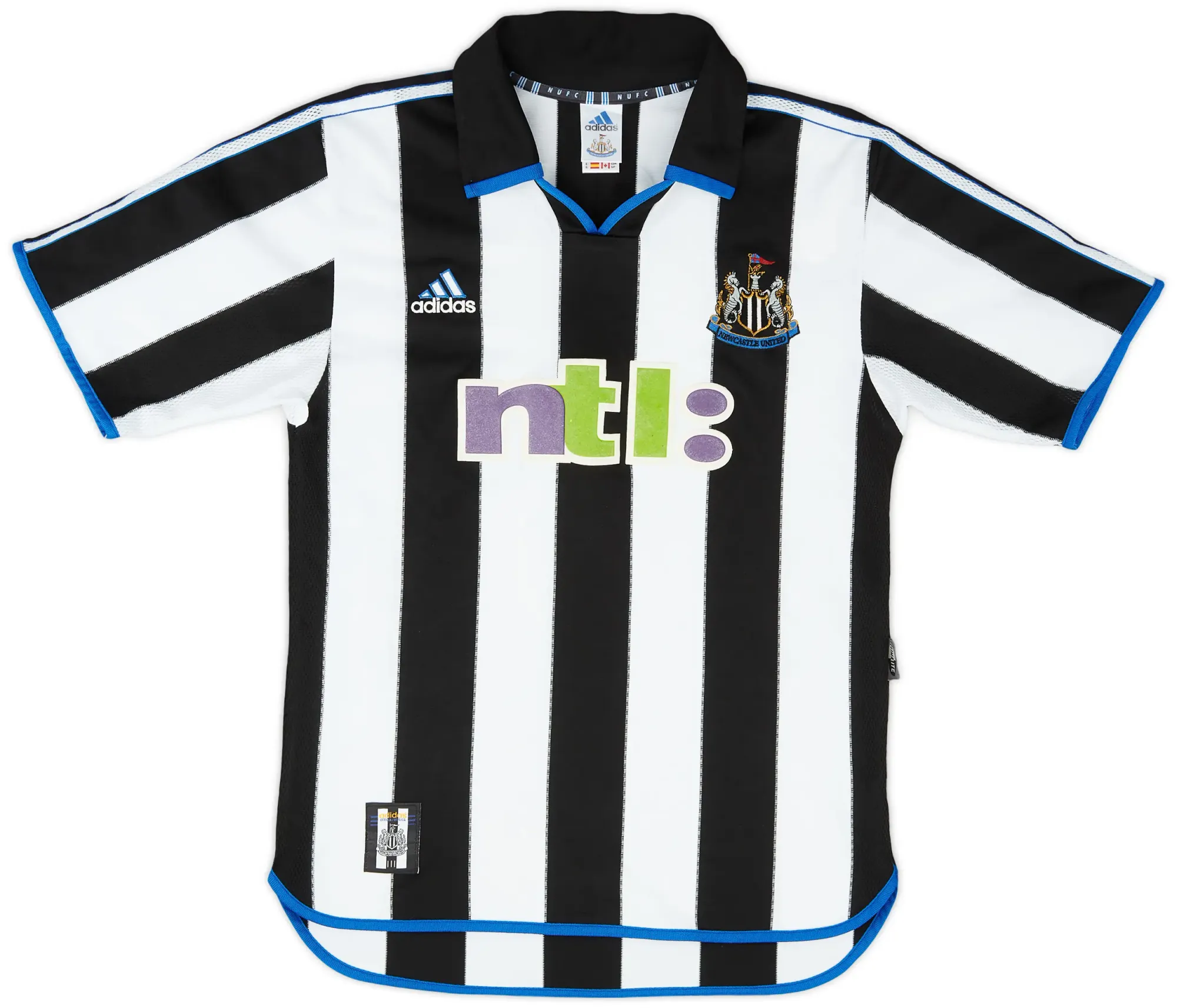 Newcastle United Adidas 1999-2001 Home ShirtNewcastle United Adidas 1999-2001 Home Shirt – best Newcastle x Adidas kits