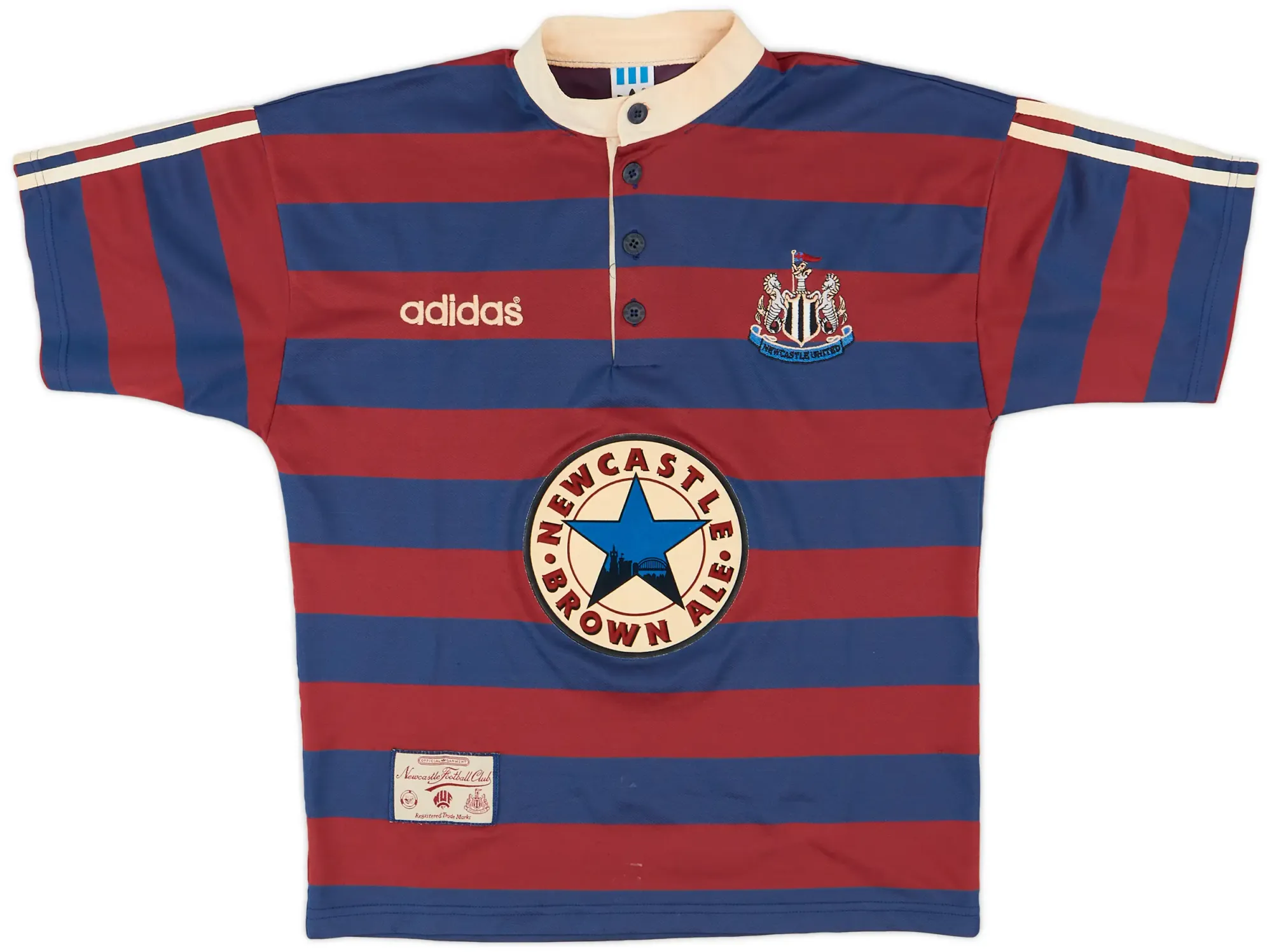 Newcastle United Adidas 1995-1996 Away Shirt – best Newcastle x Adidas kits