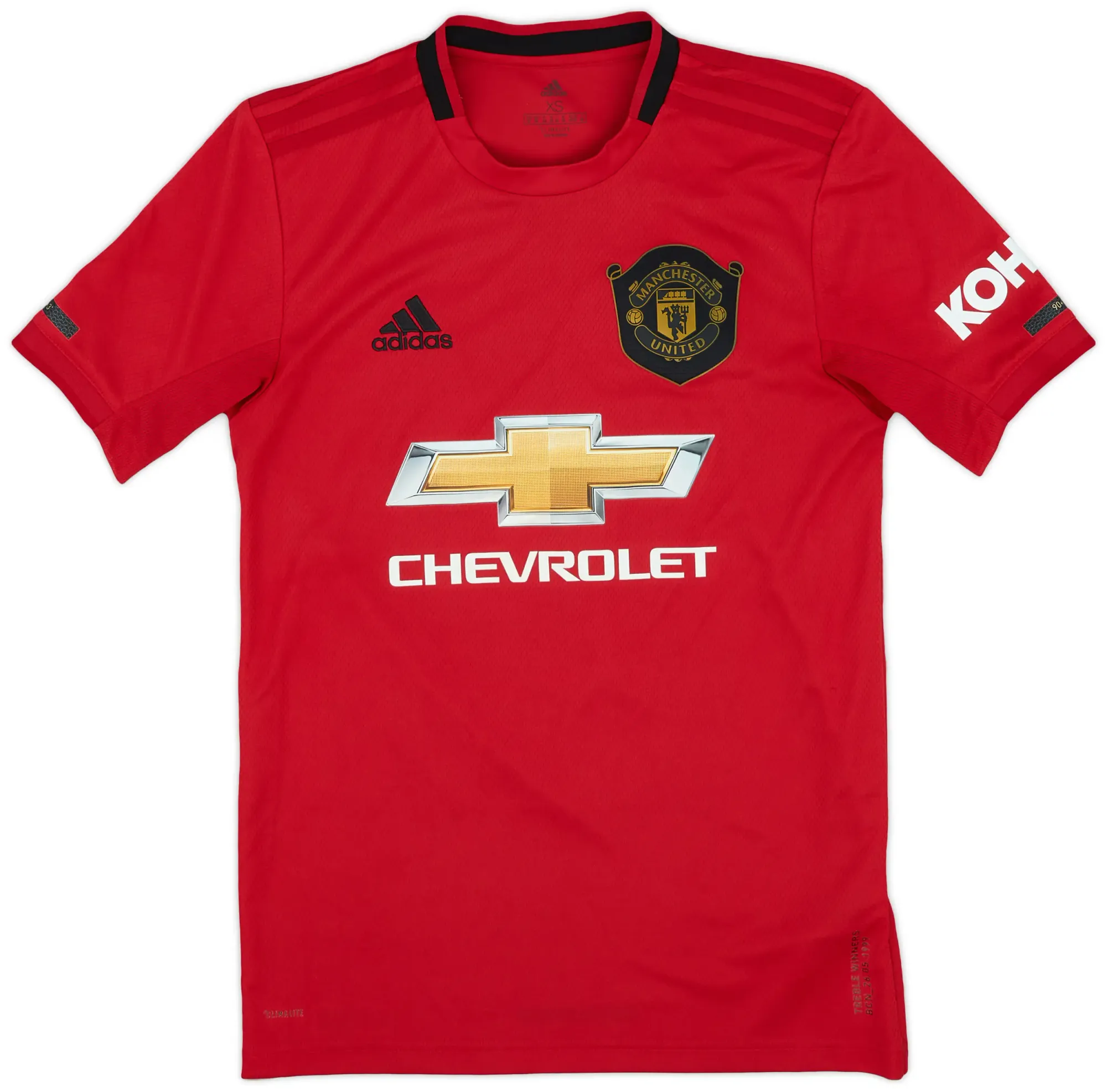 15 best Manchester United retro vintage shirts to buy (2024) - Manchester United 2019-20 Adidas Home Shirt