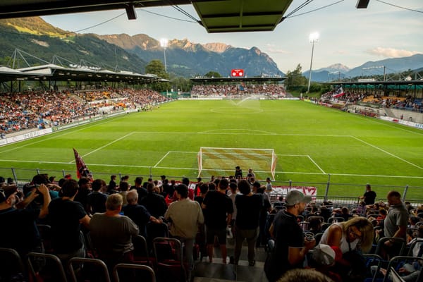 Why do Liechtenstein club FC Vaduz play Switzerland?